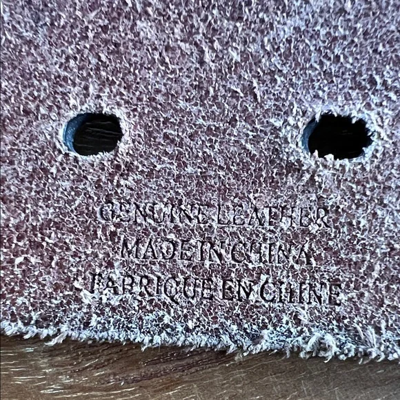 Ralph Lauren Braided Leather Belt in Brown with Brass Buckle - Picture 4 of 9